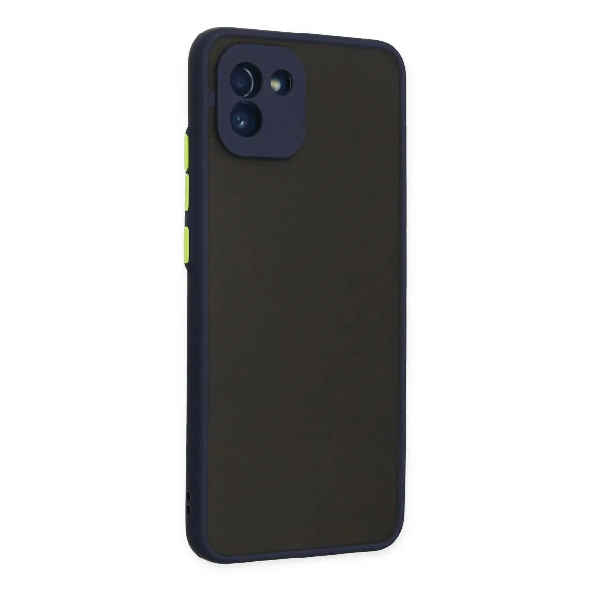 Samsung Galaxy A03 Kılıf Montreal Silikon Kapak - Lacivert