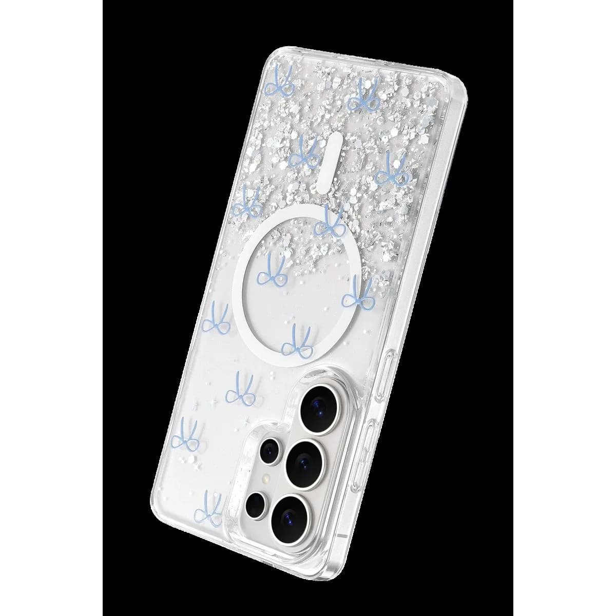 Onegif Samsung Galaxy S26 Ultra Misk Simli Magsafe Kapak - Desen 3