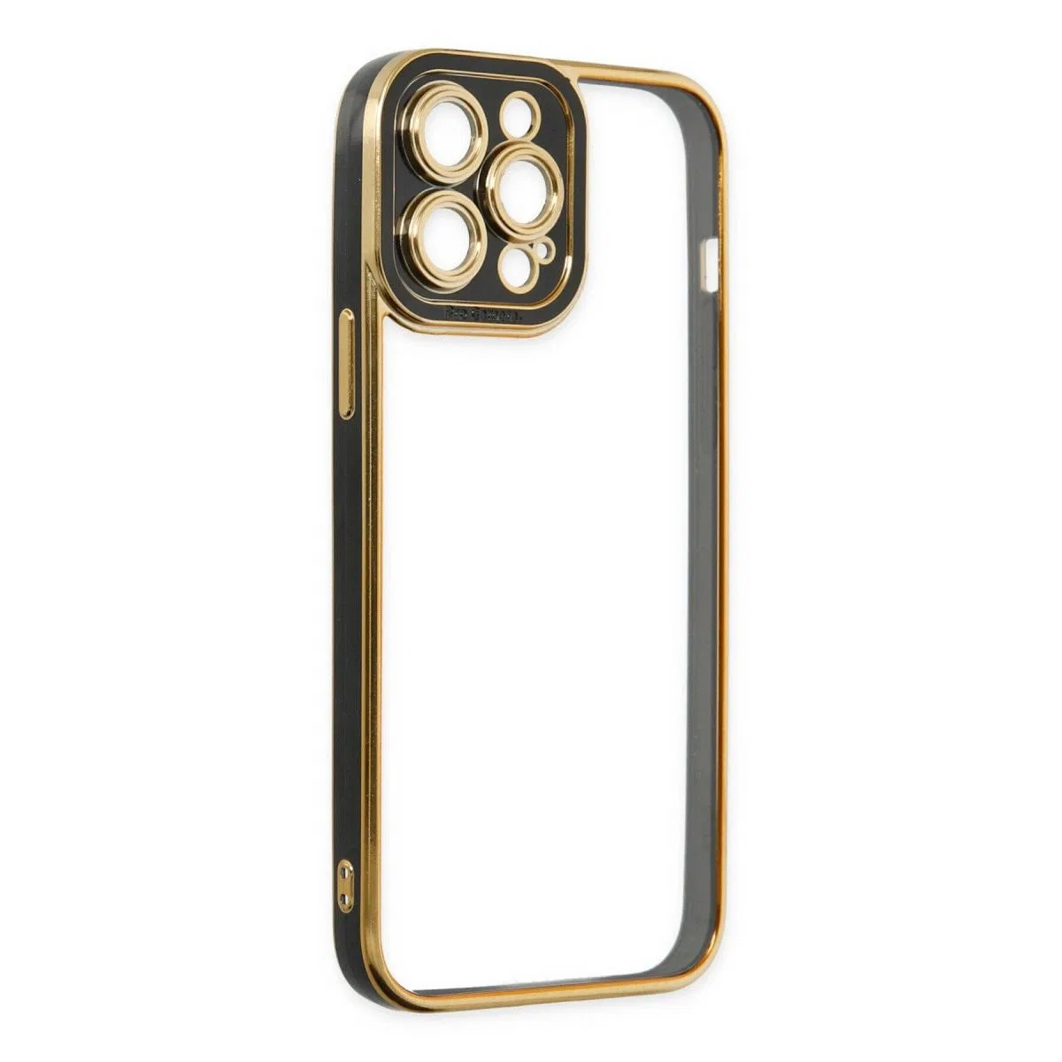 Apple İphone 14 Pro Kılıf Liva Lens Silikon - Siyah