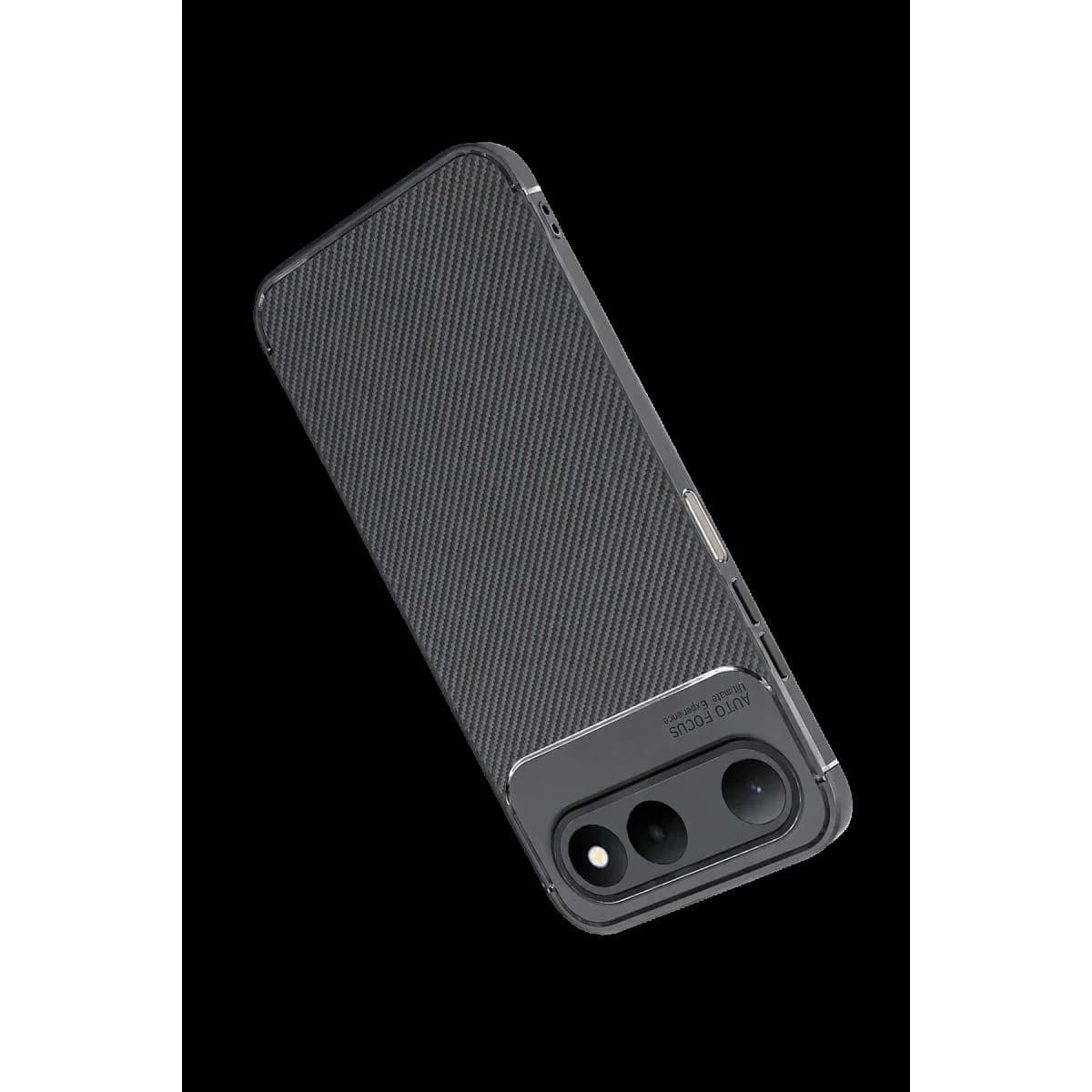 Newface Tecno Spark 50 5g Auto Focus Karbon Kapak - Gri