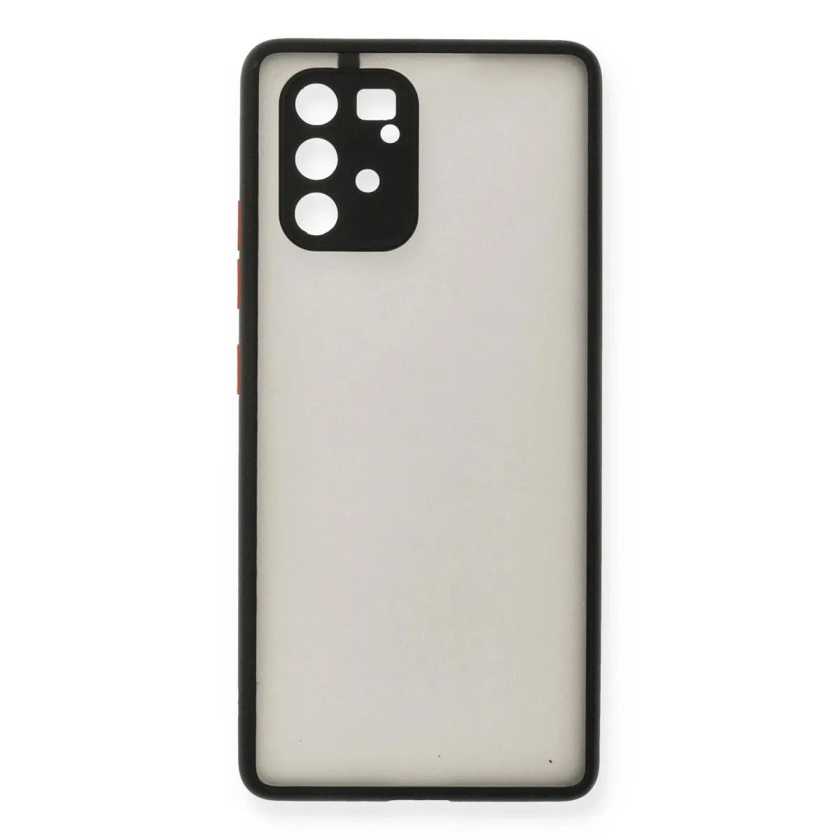 Samsung Galaxy A91 / S10 Lite Kılıf Montreal Silikon Kapak - Siyah