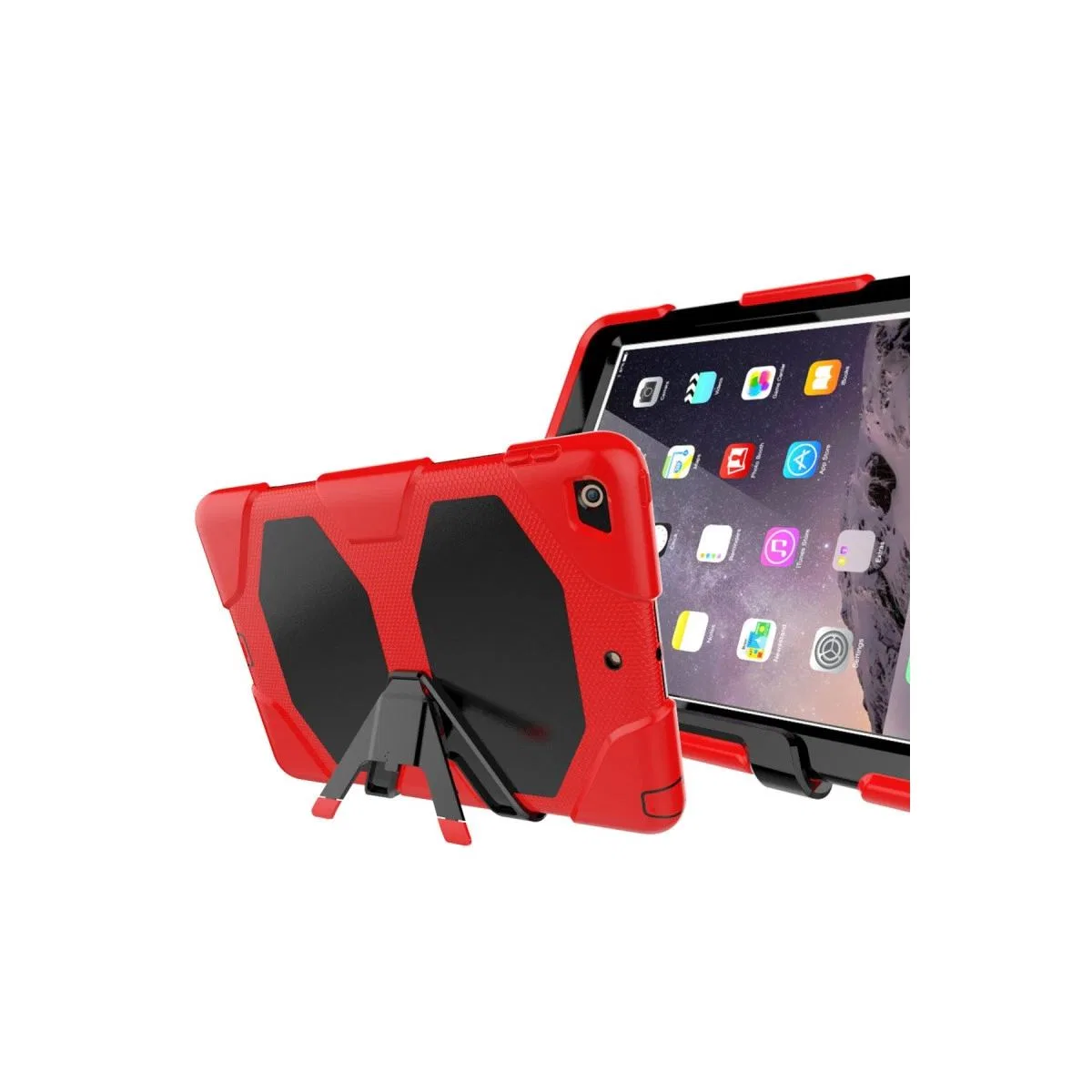 Apple İpad 5 Air 9. 7 Kılıf Griffin Tablet Kapak - Kırmızı