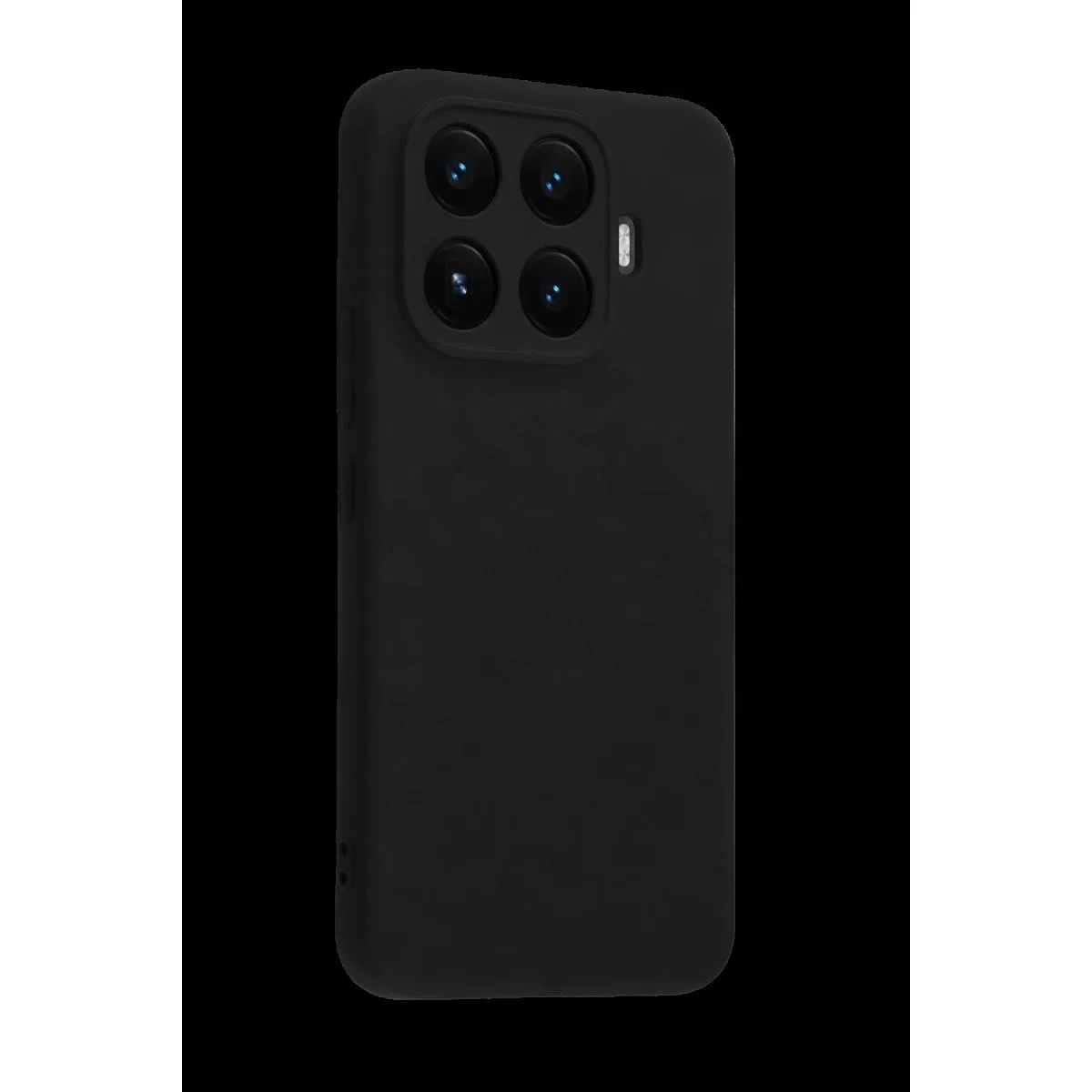 Xiaomi Mi 17t Nano İçi Kadife Silikon - Siyah