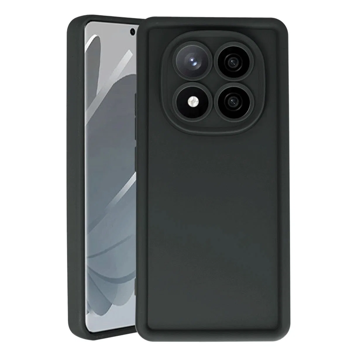 Xiaomi Redmi Note 14 Pro 4g Kılıf Viera Silikon - Siyah