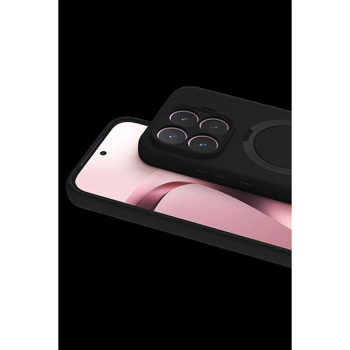Newface Xiaomi Mi 17t Pro Regal Magsafe Standlı Kapak - Siyah