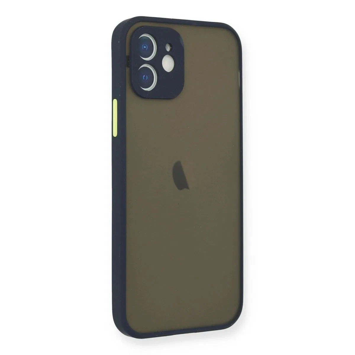 Apple İphone 12 Mini Kılıf Montreal Silikon Kapak - Lacivert