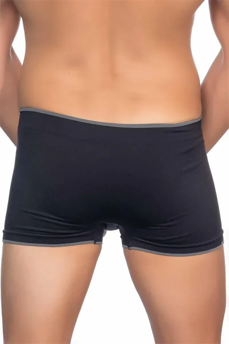 Siyah MI 2103 Soft Erkek Boxer