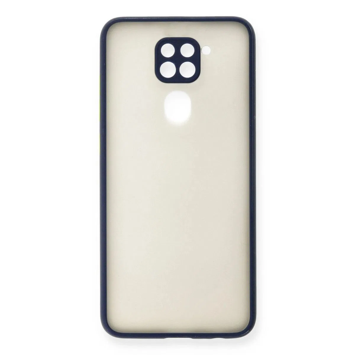 Xiaomi Redmi Note 9 Kılıf Montreal Silikon Kapak - Lacivert