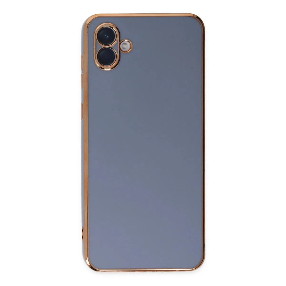 Samsung Galaxy A04 Kılıf Volet Silikon - Mavi