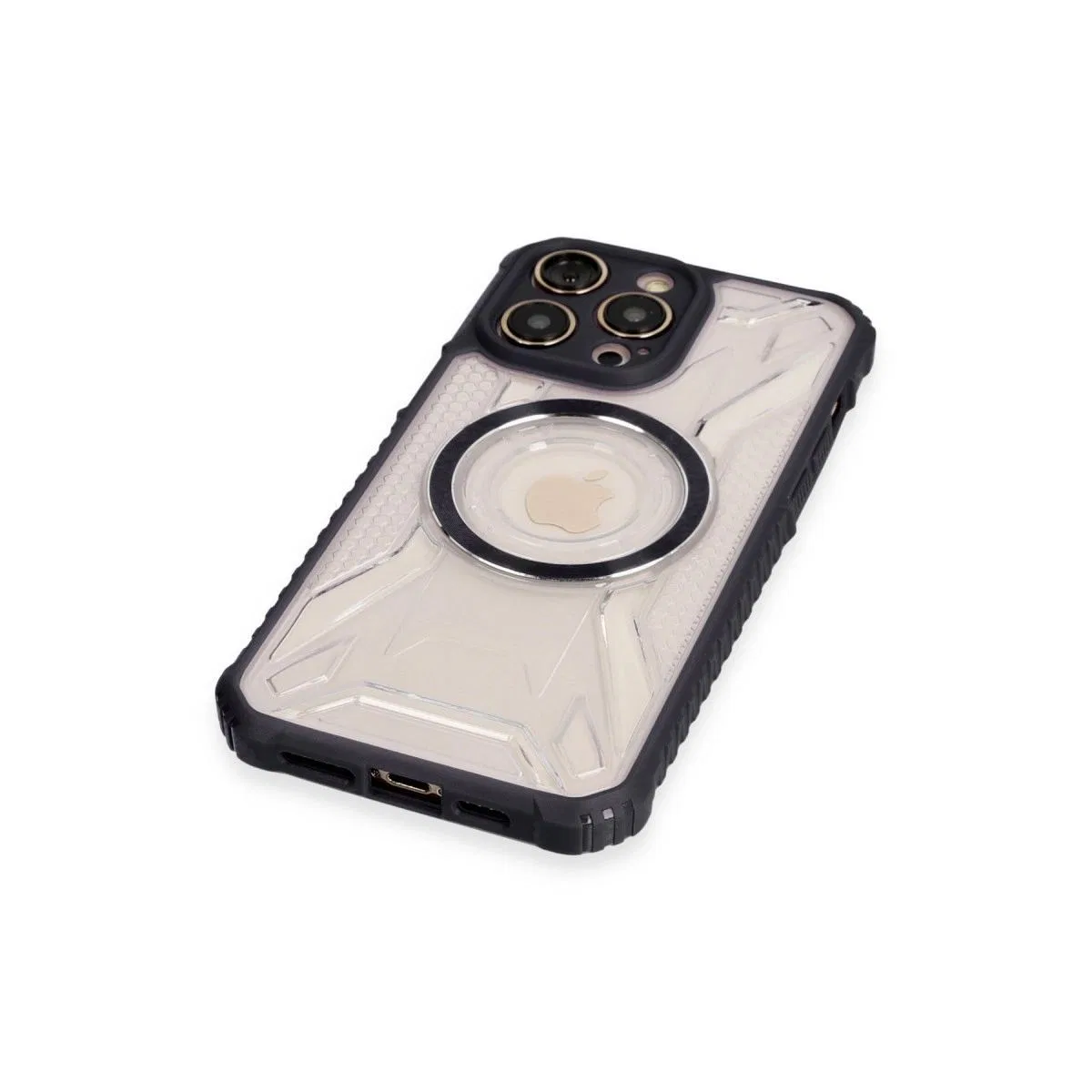 Apple İphone 14 Pro Max Kılıf Prag Magneticsafe Kapak - Siyah