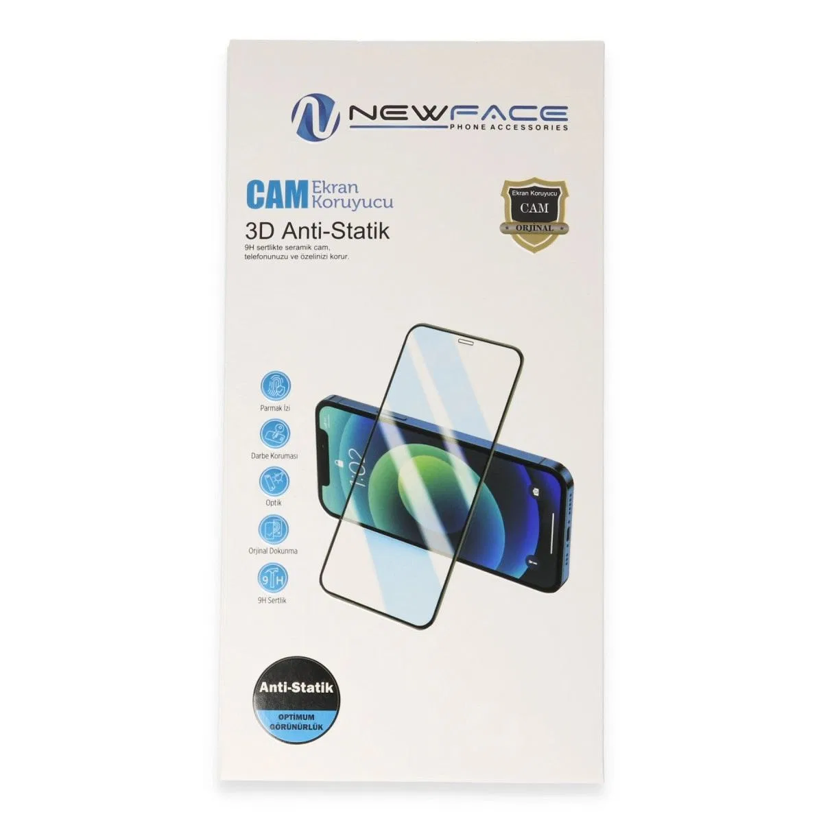Xiaomi Redmi Note 10 3d Antistatik Cam Ekran Koruyucu