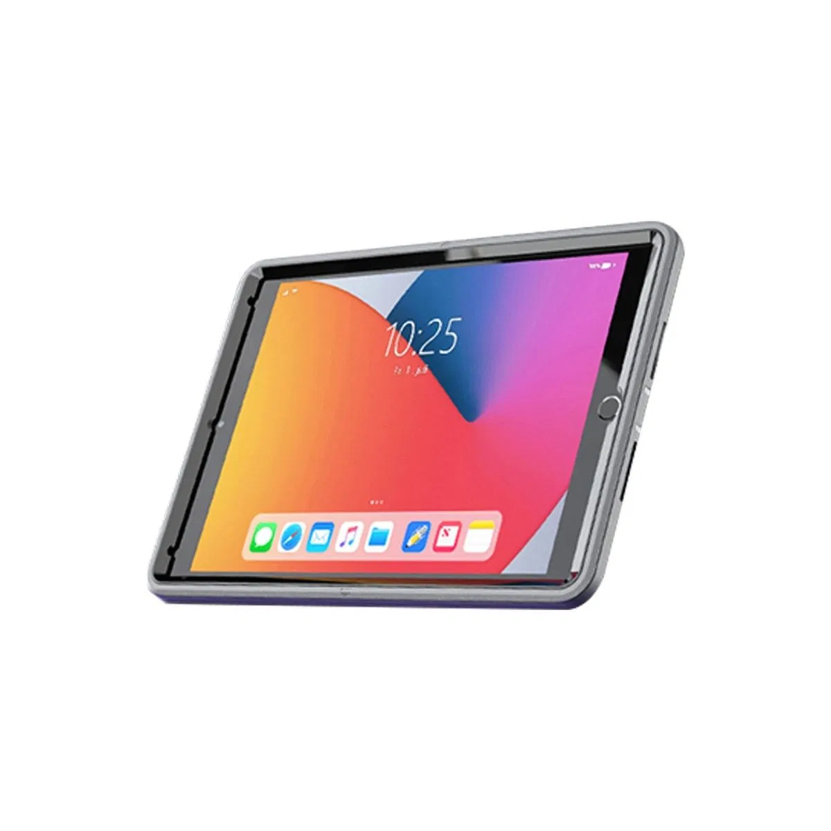 Apple İpad 10. 2 (7. nesil) Kılıf Hand Strap Tablet Kılıfı - Gri