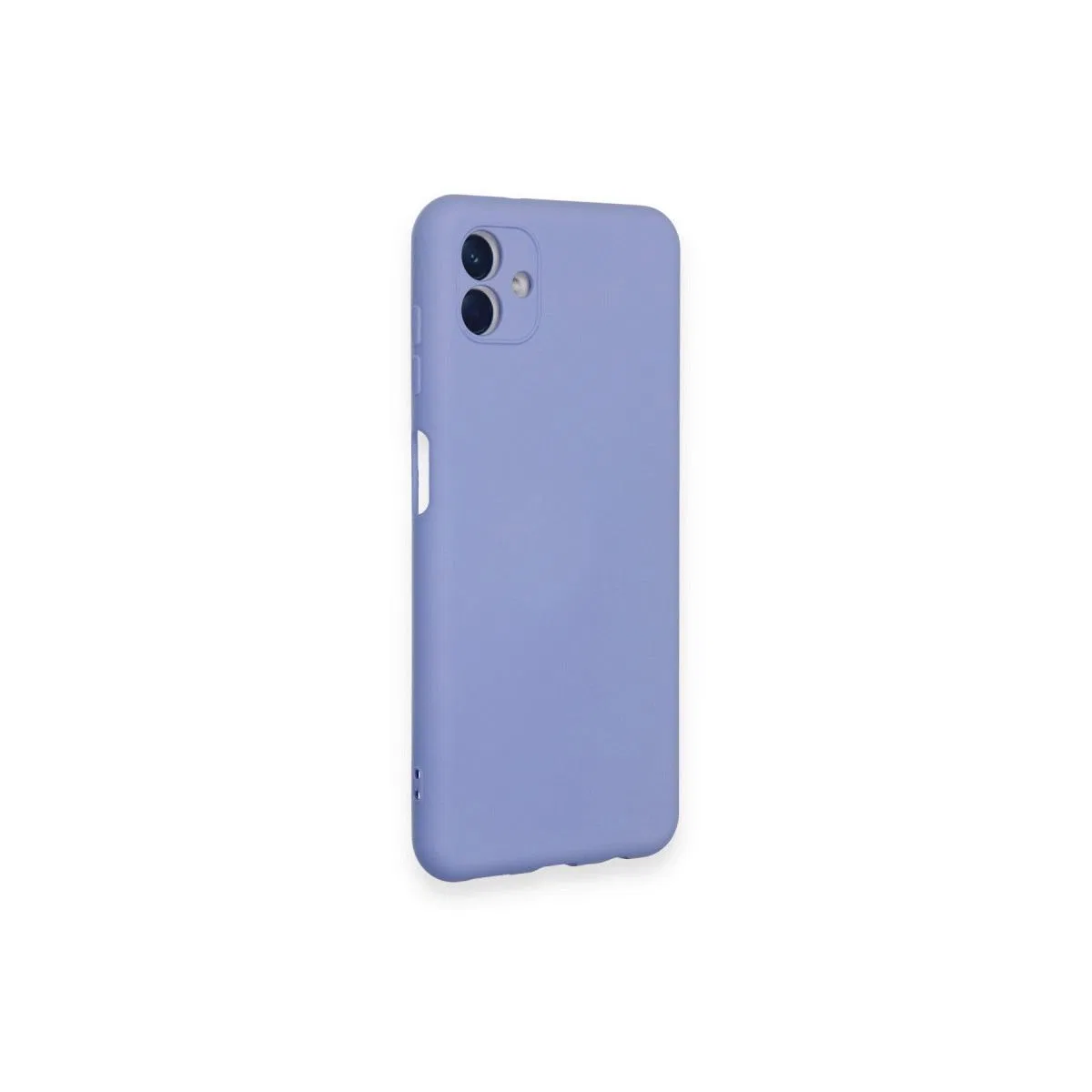 Samsung Galaxy A04 Kılıf Nano İçi Kadife Silikon - Lila