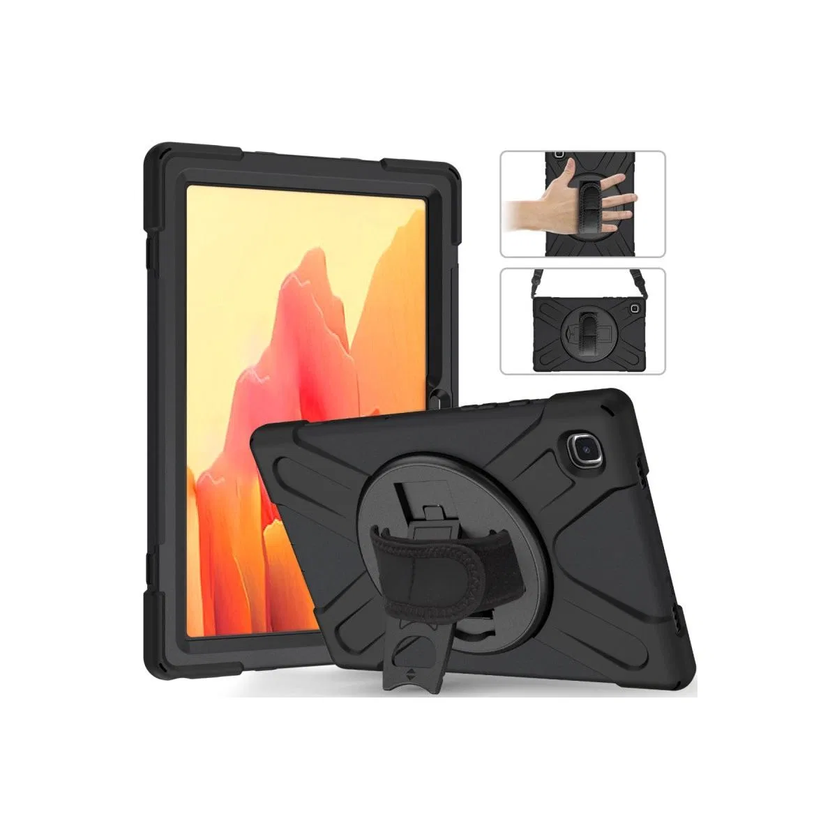 Huawei Matepad T10 9. 7 Kılıf Amazing Tablet Kapak - Siyah