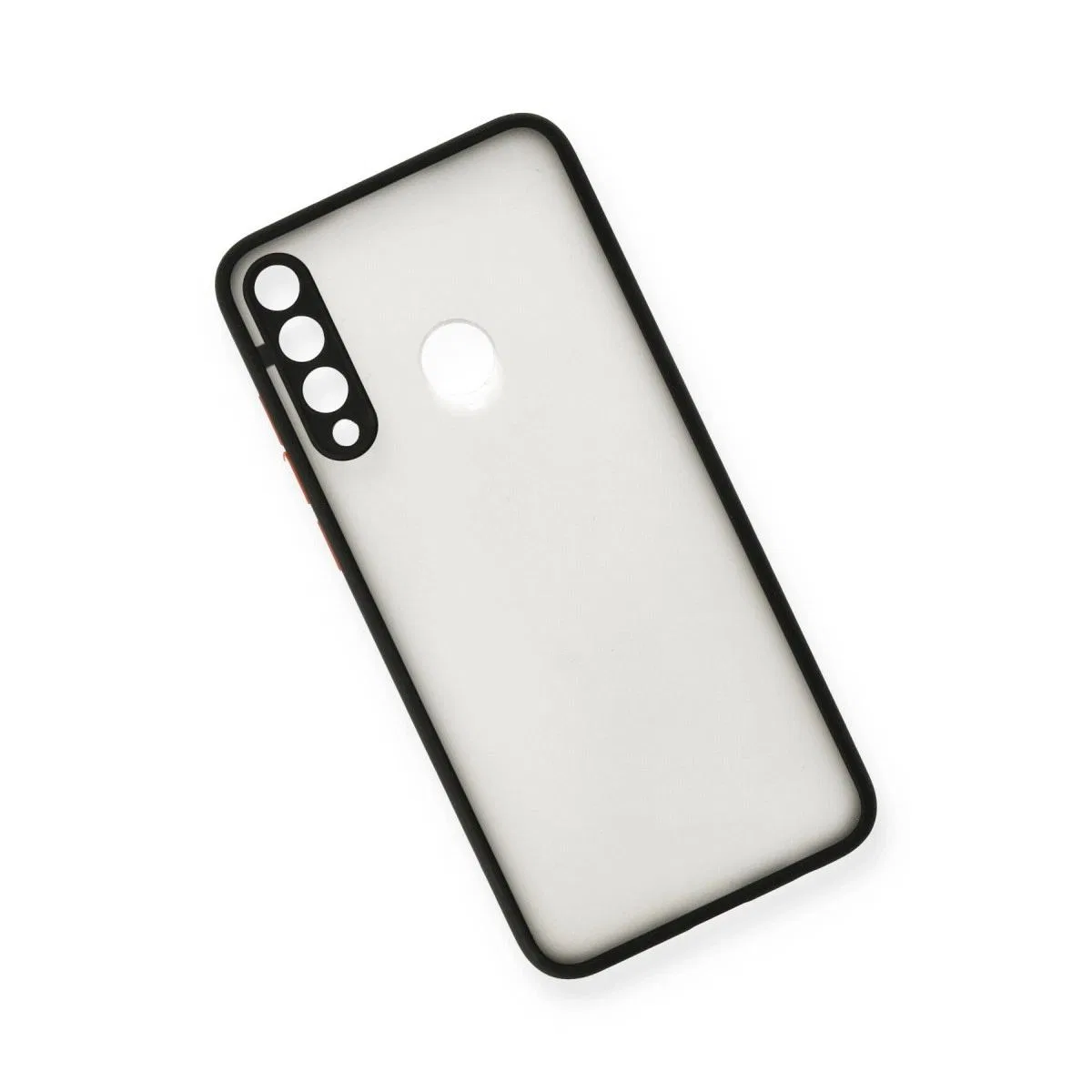 Huawei Y6p Kılıf Montreal Silikon Kapak - Siyah