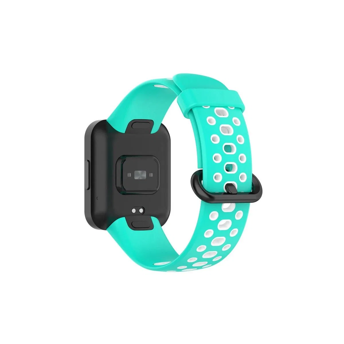Xiaomi Redmi Watch 2 Spor Delikli Kordon - Turkuaz-beyaz