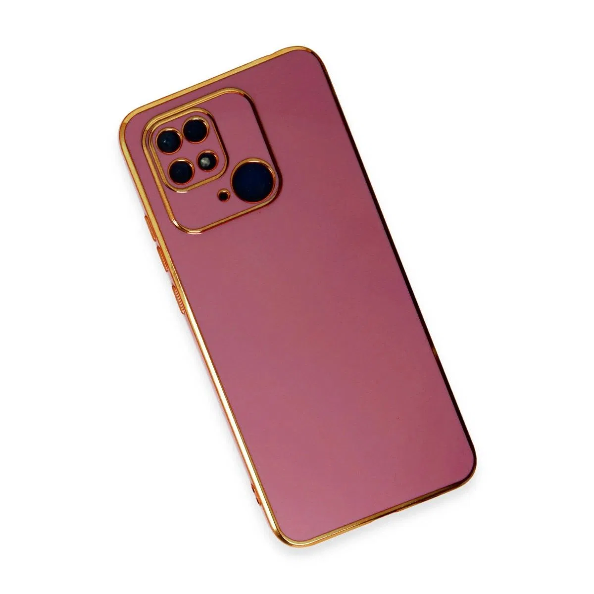 Xiaomi Redmi 10c Kılıf Volet Silikon - Kırmızı