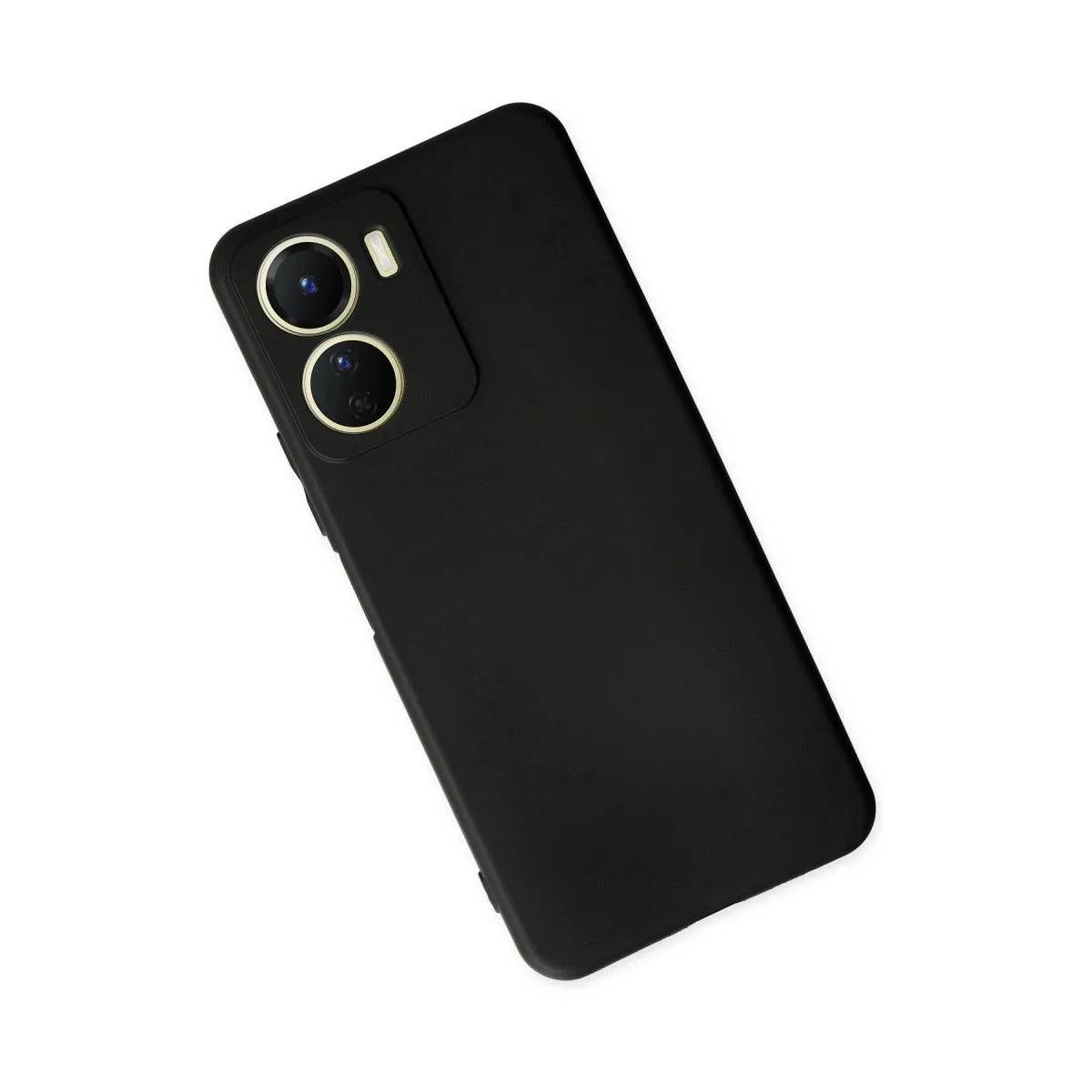 Vivo Y16 Kılıf First Silikon - Siyah