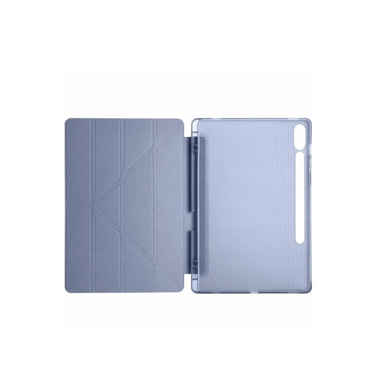 Samsung Galaxy X610 Tab S9 Fe Plus 12. 4 Kılıf Kalemlikli Mars Tablet Kılıfı - Lavender