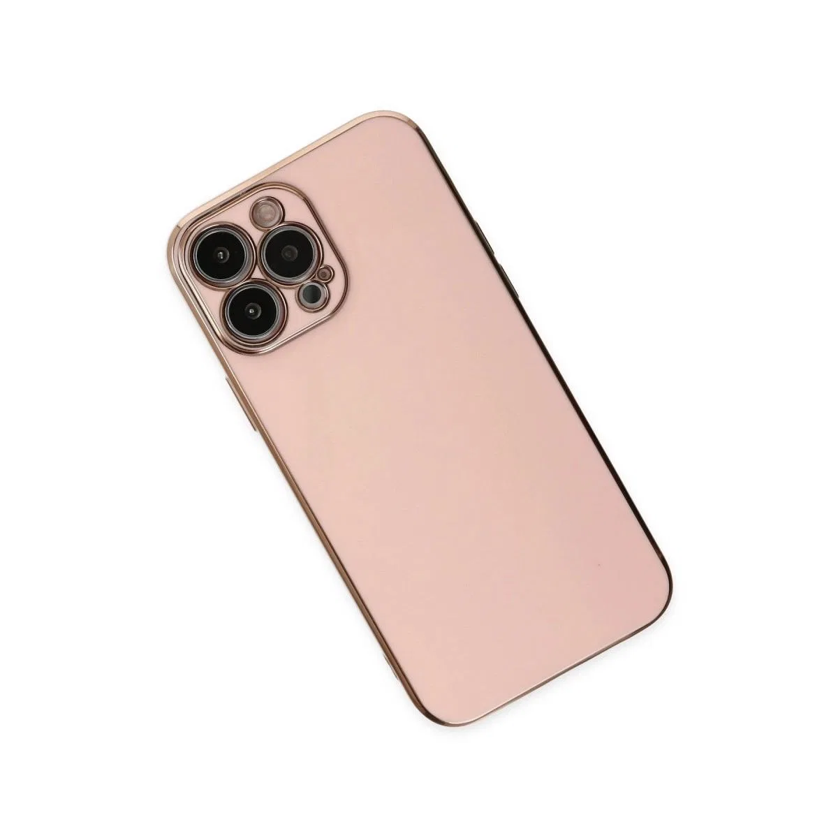 Apple İphone 14 Pro Kılıf Volet Silikon - Pembe