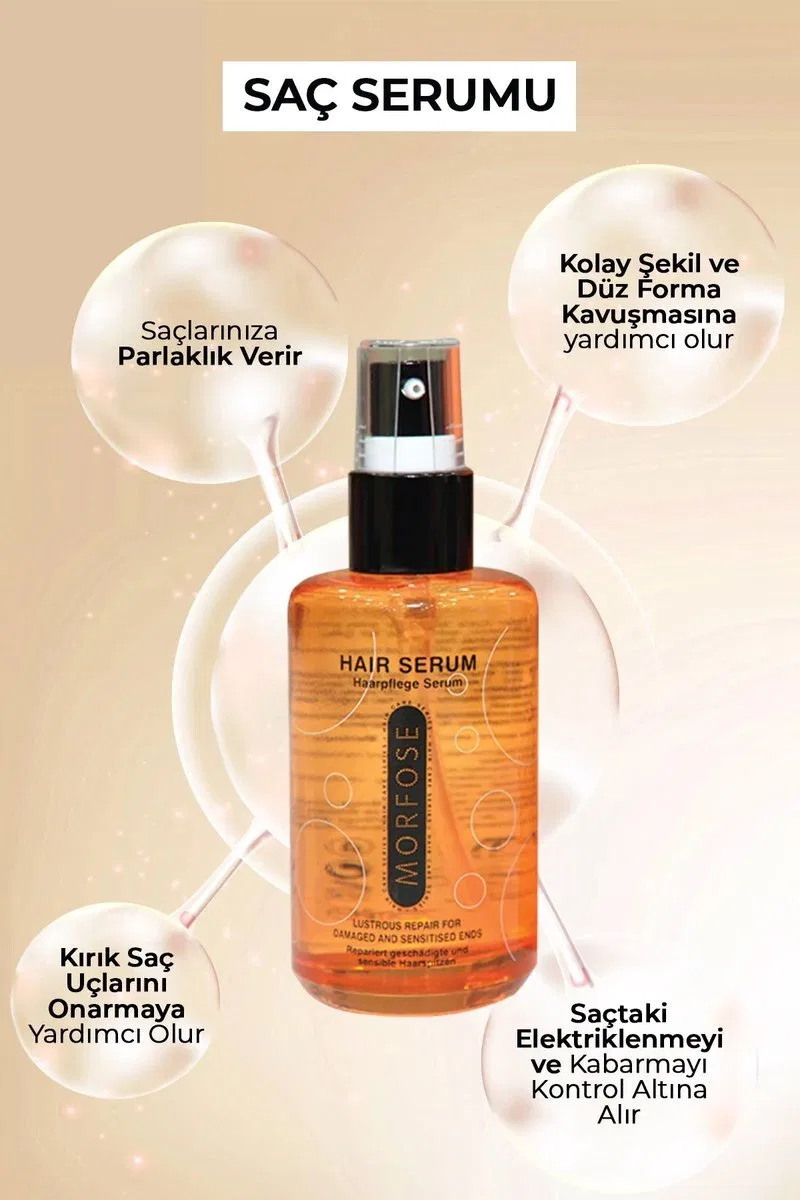 Argan Saç Serumu 75 ML - Boyalı ve Röfleli Saçlar - mrfs