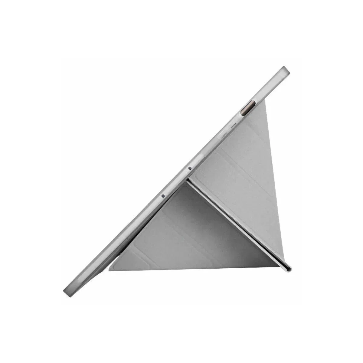 Samsung Galaxy X510 Tab S9 Fe 11 Kılıf Kalemlikli Mars Tablet Kılıfı - Gri