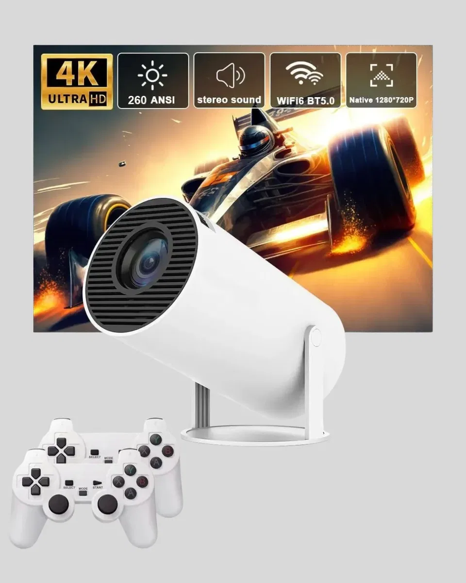 2. 4G Kablosuz Destekli Oyun ve Film Projeksiyonu Ev Kullanımı İçin