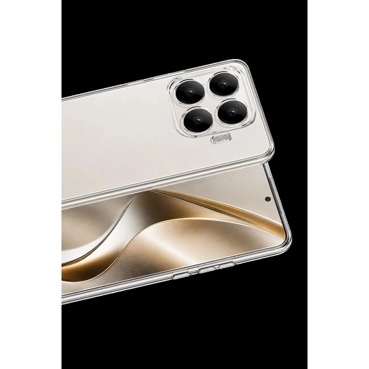 Xiaomi Mi 17t Pro Lüx Şeffaf Silikon - Şeffaf