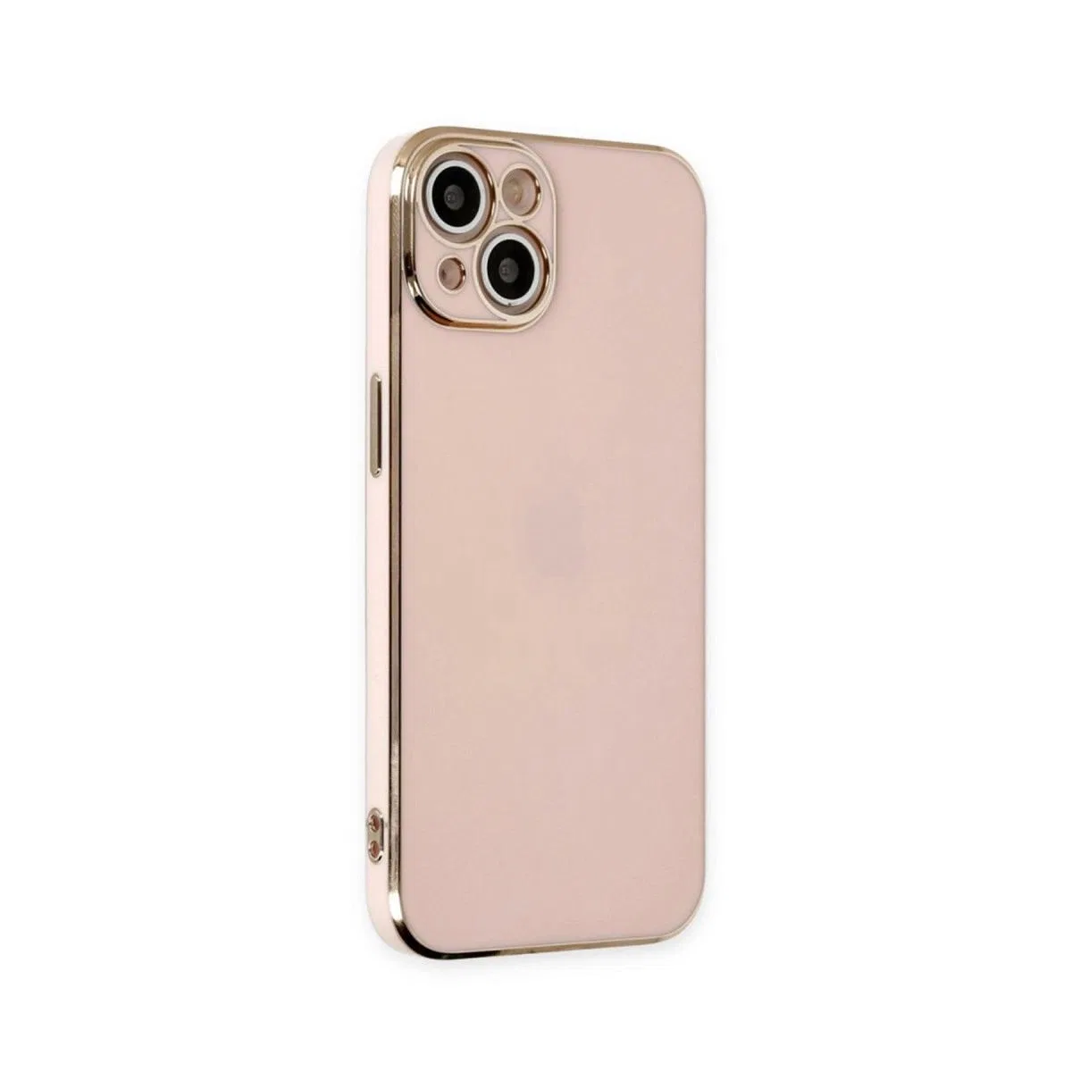 Apple İphone 15 Kılıf Volet Silikon - Pembe