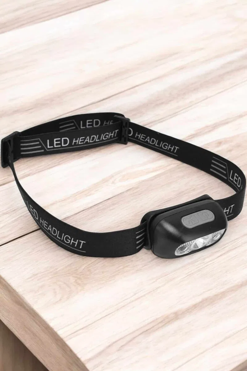 Kafa Lambası Kamp Lambası Led Işık Şarjlı Ayarlanabilir