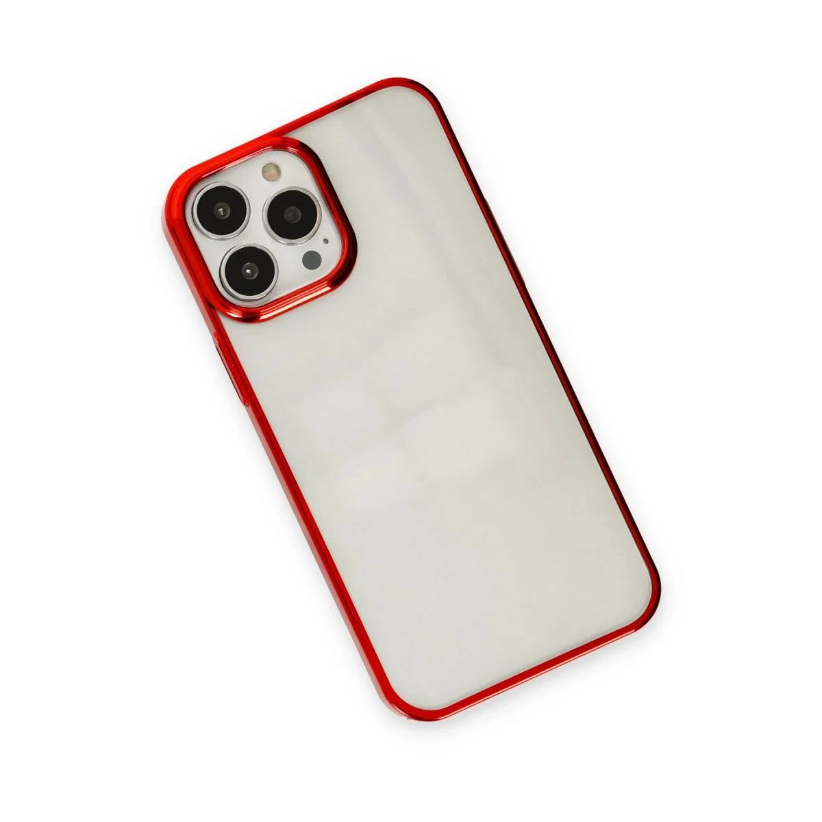 Apple İphone 14 Pro Kılıf Element Silikon - Kırmızı