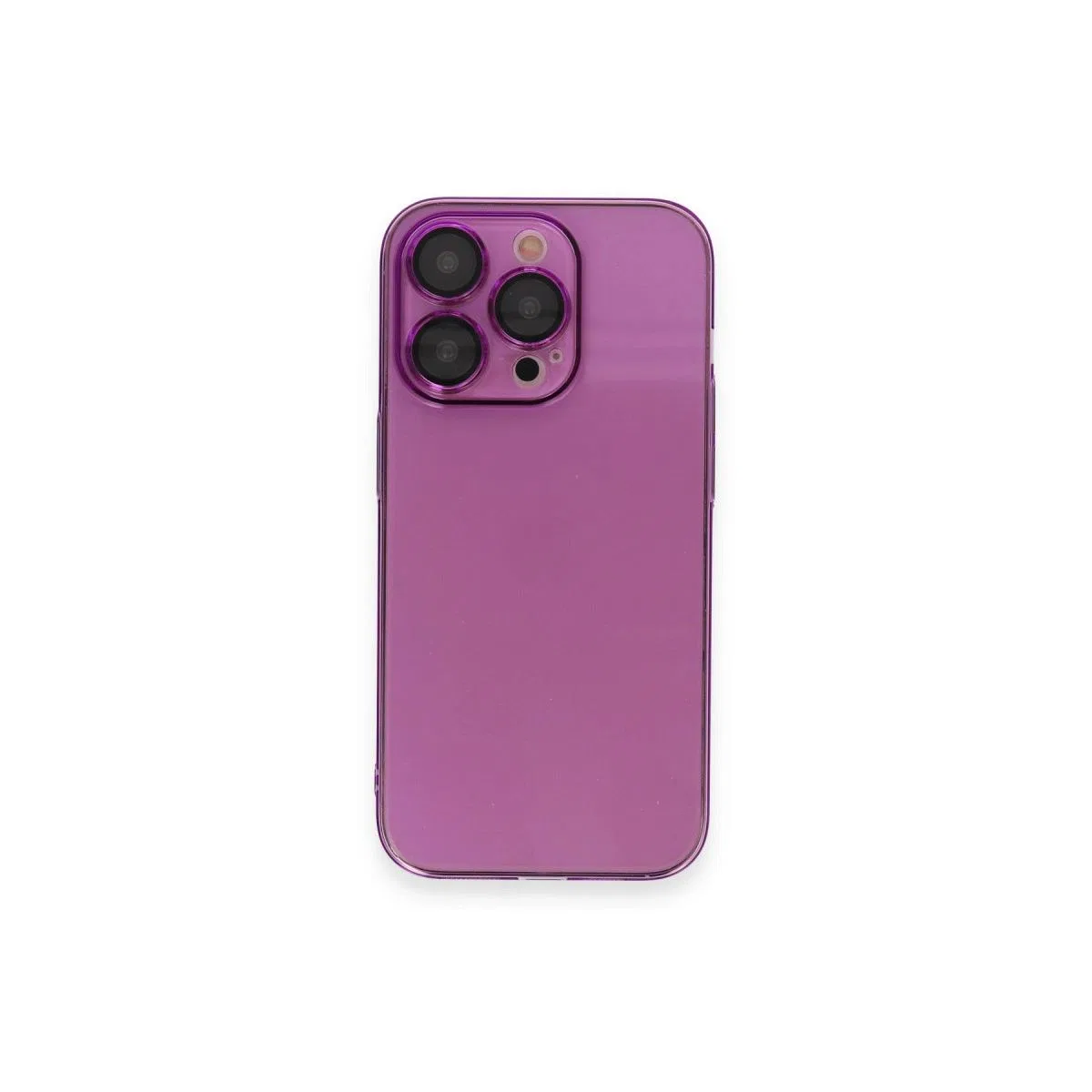Apple İphone 13 Pro Kılıf Armada Lensli Kapak - Mor