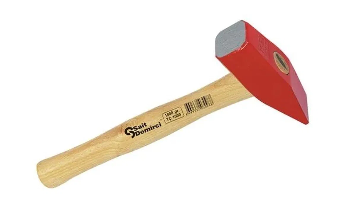 Boyalı Tesviyeci Çelik Çekiç 1500 Gr