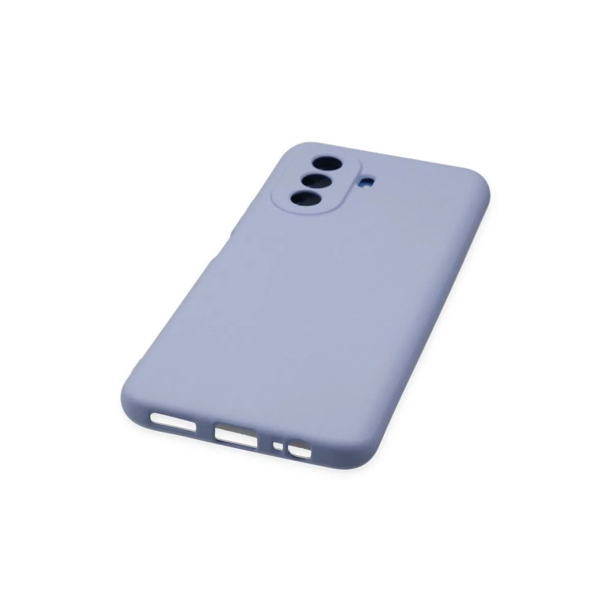 Huawei Nova Y70 Kılıf Nano İçi Kadife Silikon - Lila