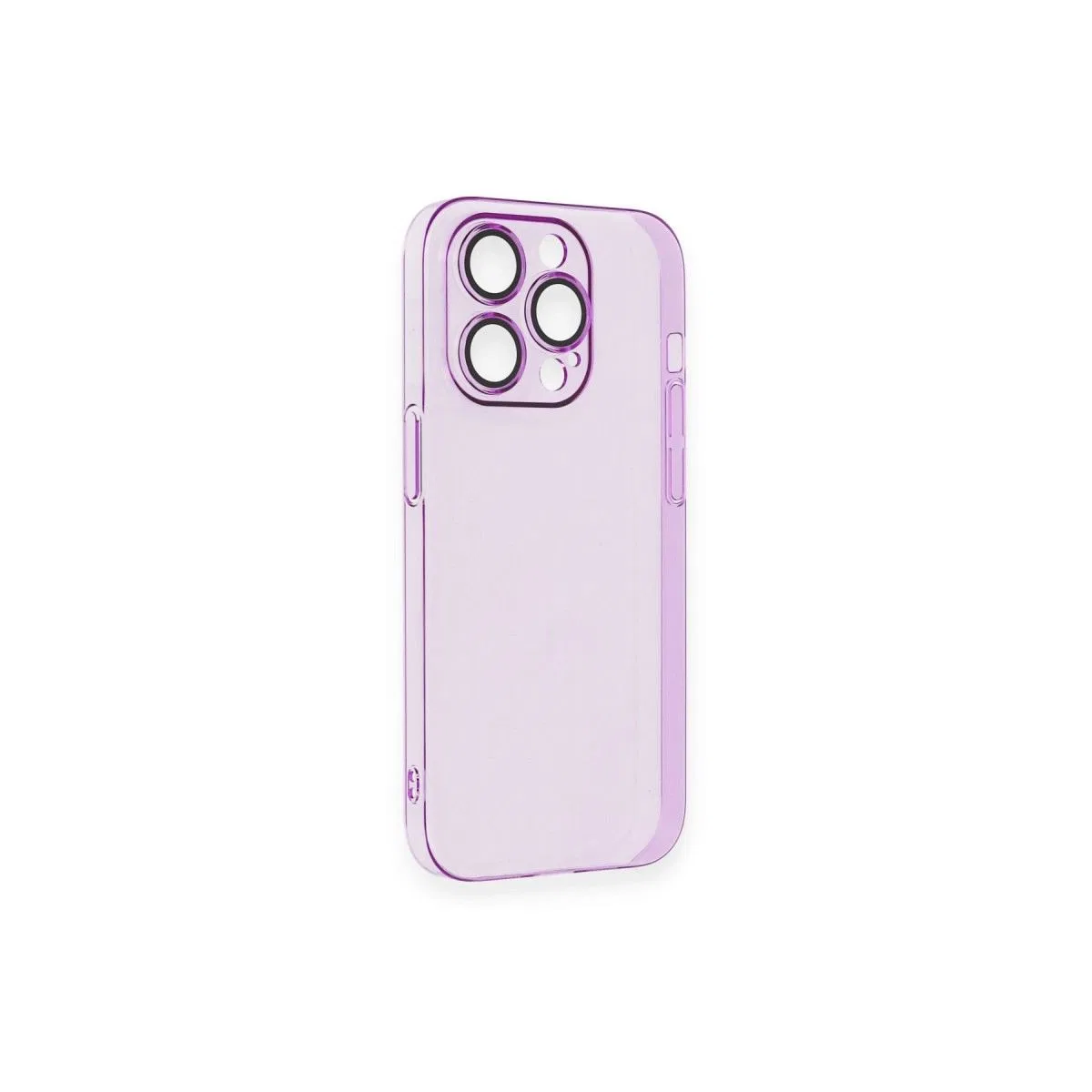 Apple İphone 13 Pro Max Kılıf Armada Lensli Kapak - Mor