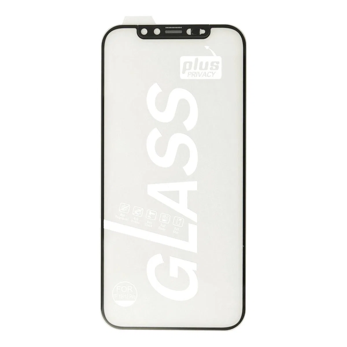 Apple İphone 12 Pro Max 34d Izgaralı Cam