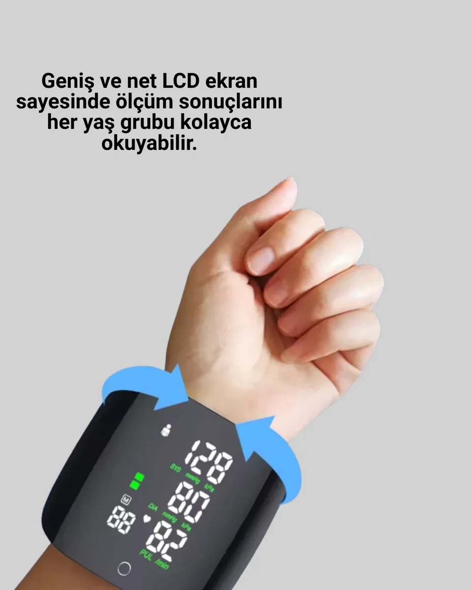 Bilek Tipi Dijital Tansiyon Ölçüm Cihazı