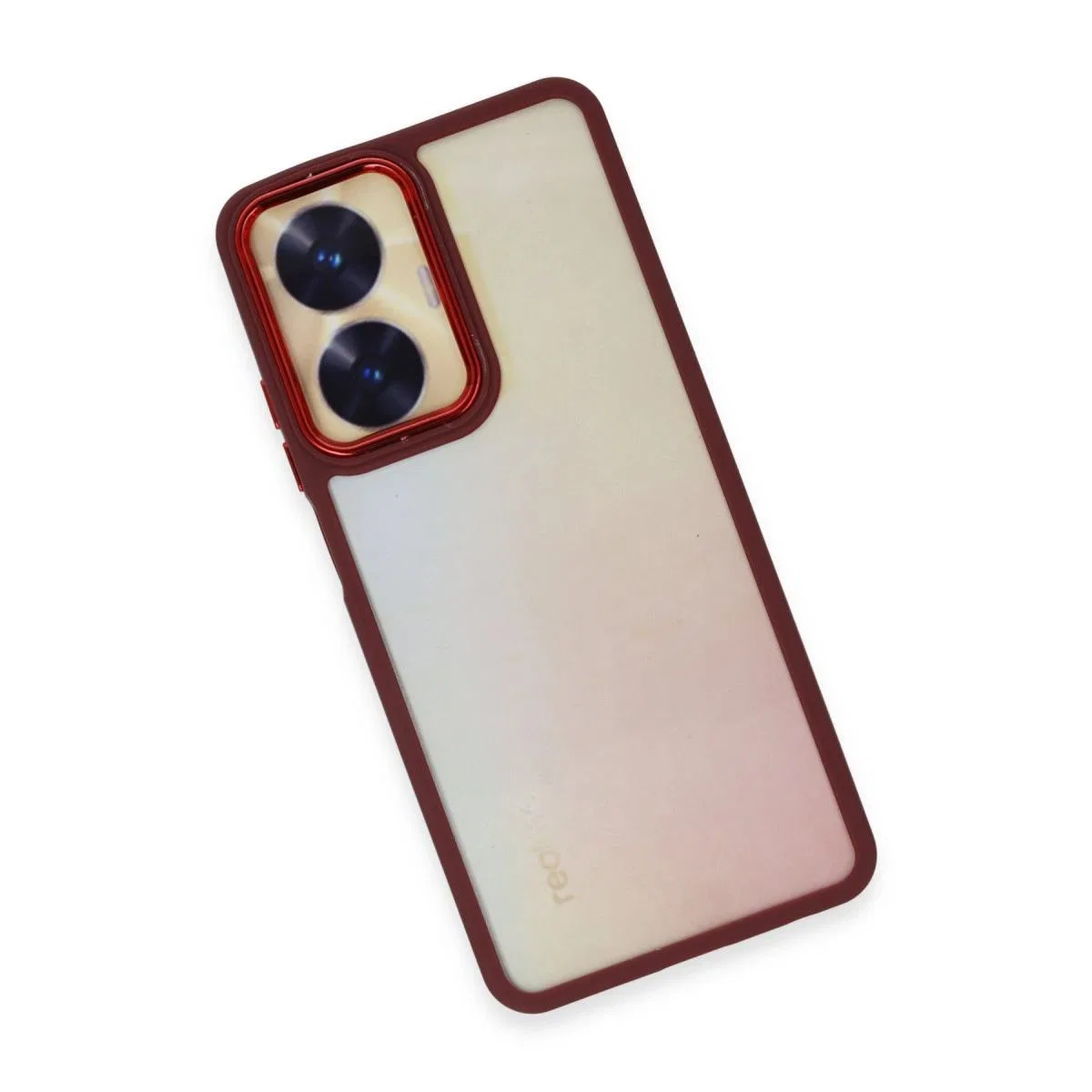 Realme C55 Kılıf Dora Kapak - Kırmızı
