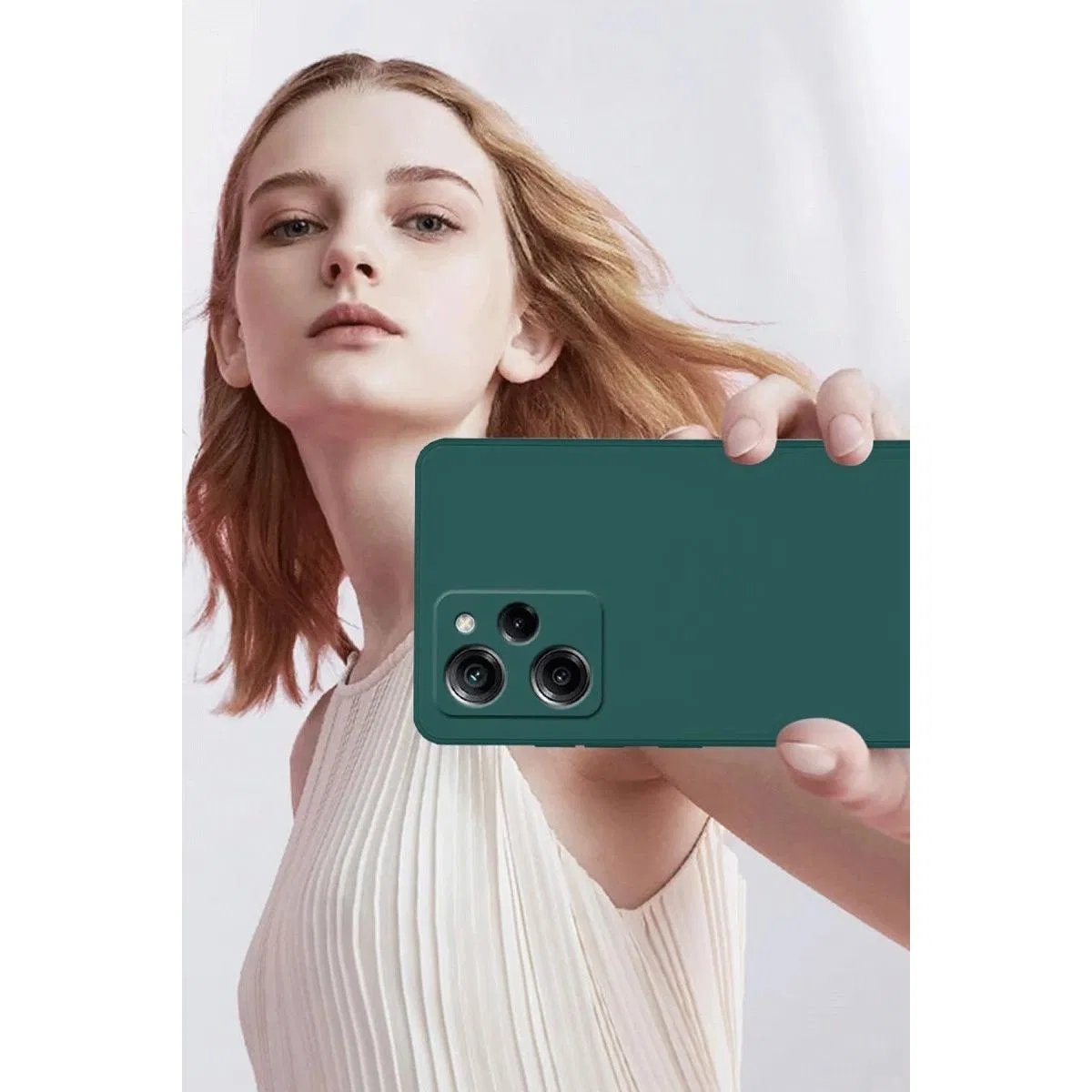 Xiaomi Poco X5 Pro 5g Nano İçi Kadife Silikon - Pudra