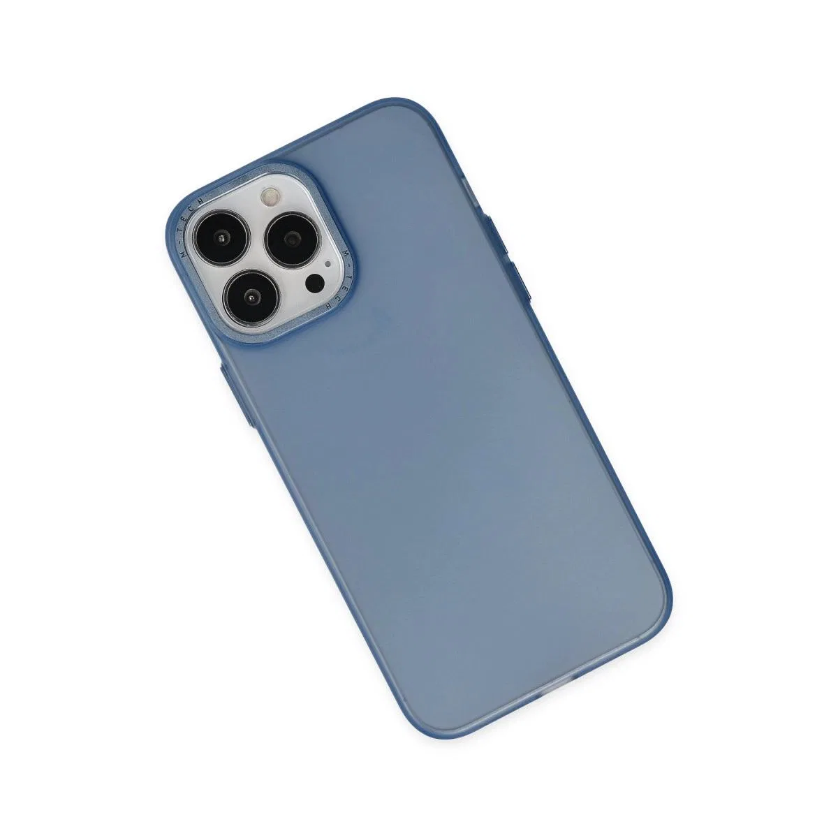 Apple İphone 13 Pro Max Kılıf Modos Metal Kapak - Lacivert