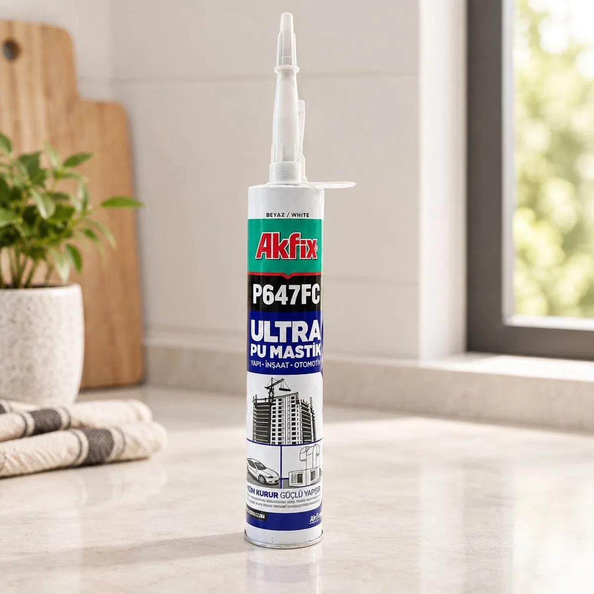 Pu Mastik N-Beyaz 280 ml