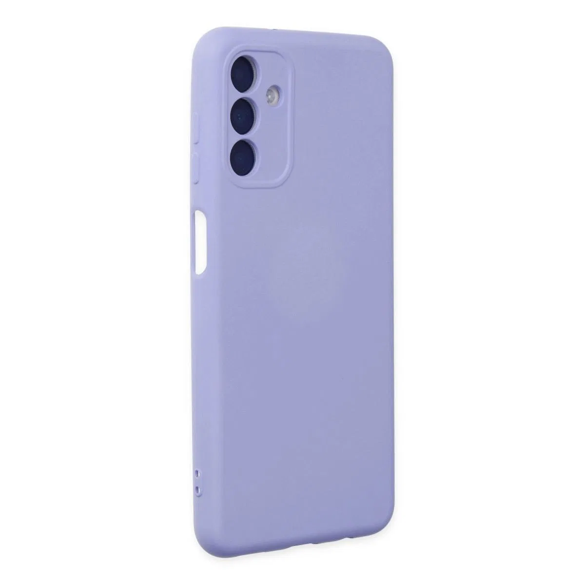 Samsung Galaxy A04s Kılıf Nano İçi Kadife Silikon - Lila