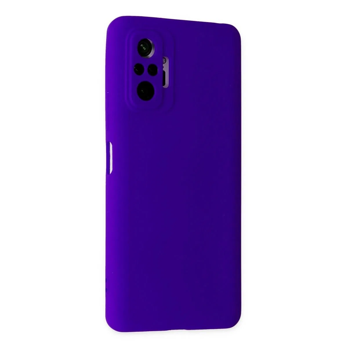 Xiaomi Redmi Note 10 Pro Kılıf Nano İçi Kadife Silikon - Mor
