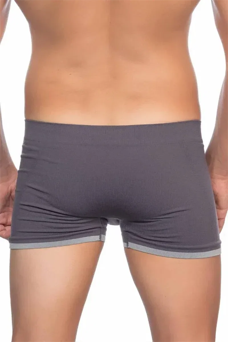 Antrasit MI 2104 Soft Erkek Boxer