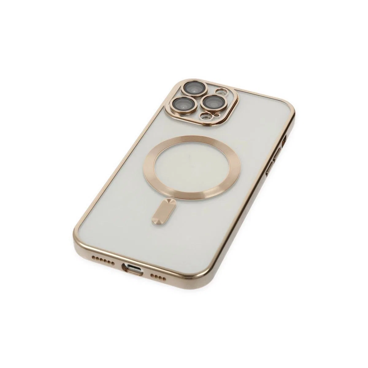 Apple İphone 14 Pro Kılıf Kross Magneticsafe Kapak - Gold
