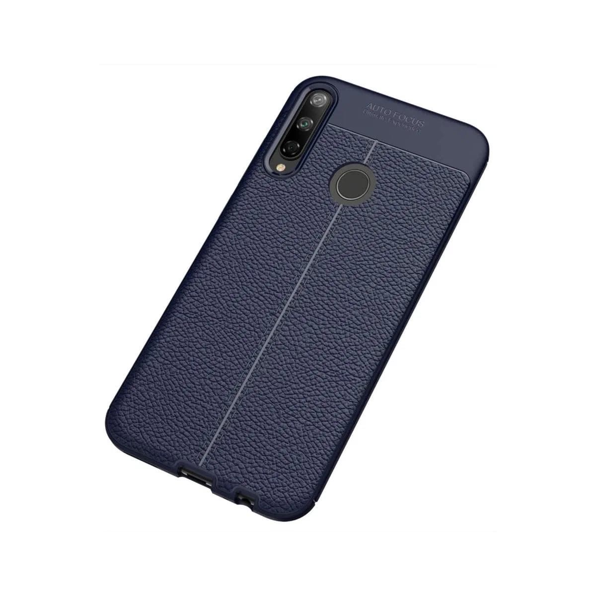 Huawei P40 Lite E Kılıf Auto Focus Kapak - Lacivert