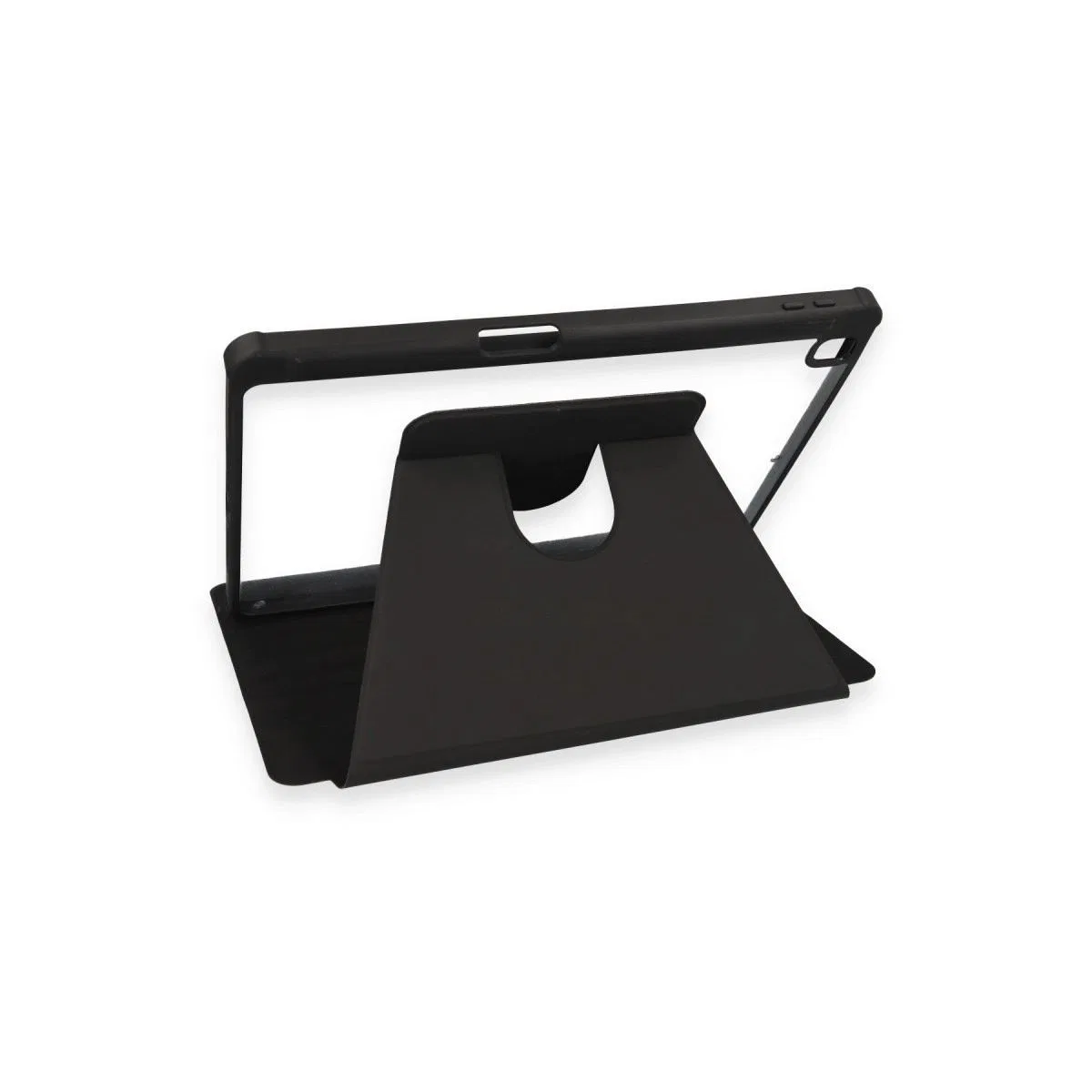 Apple İpad 10. 2 (7. nesil) Kılıf Ling 360 Kalemlikli Tablet Kılıf - Siyah