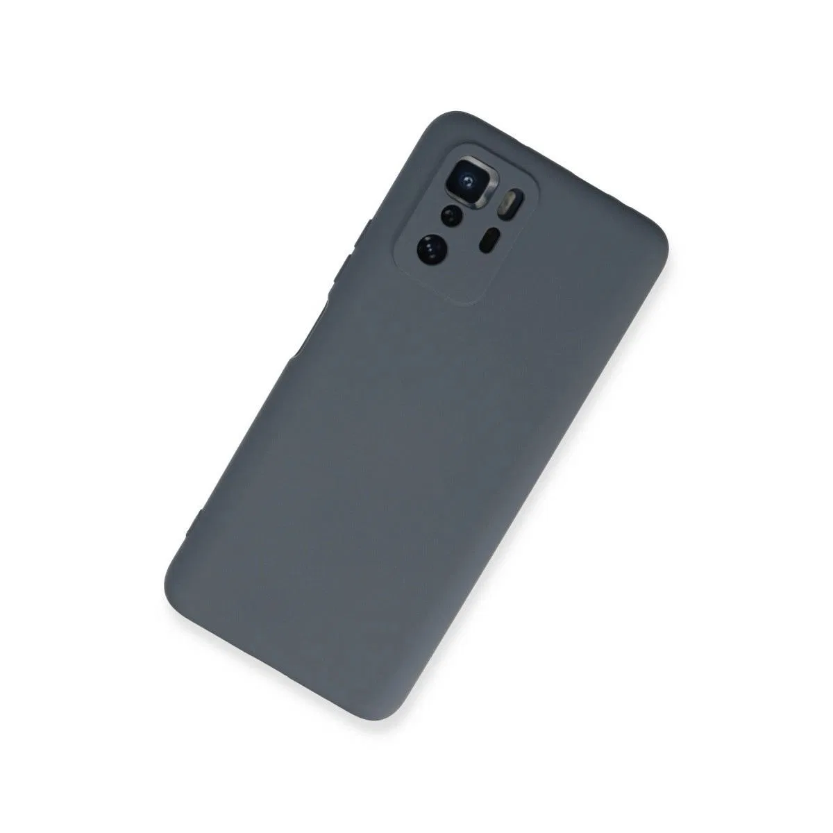 Xiaomi Poco X3 Gt Kılıf Nano İçi Kadife Silikon - Gri