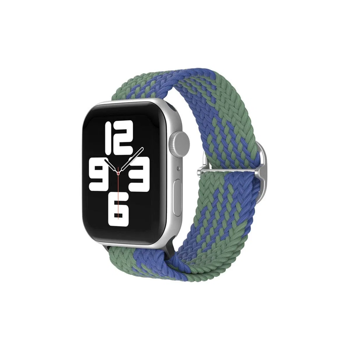 Apple Watch 42mm Kordon - Yeşil-lacivert