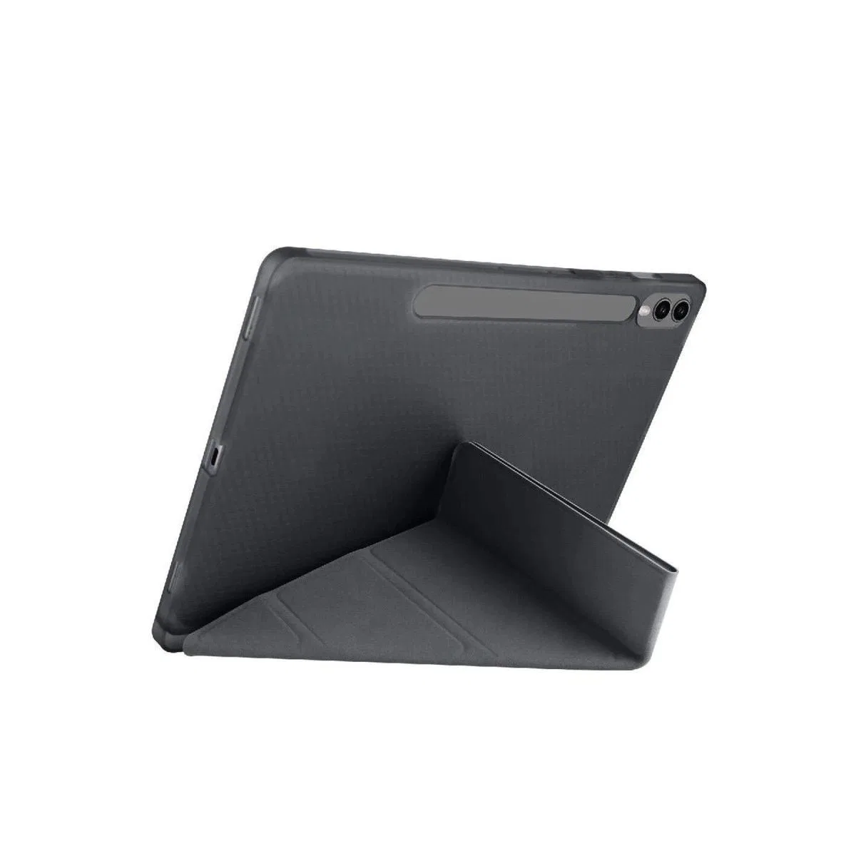 Samsung Galaxy X610 Tab S9 Fe Plus 12. 4 Kılıf Kalemlikli Mars Tablet Kılıfı - Siyah